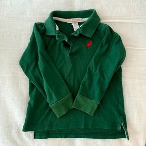 Green Long sleeve 3T Boys Collared Shirt - The Beaufort Bonnet Company - Toddler